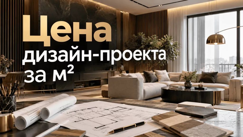 Цена дизайн-проекта за м